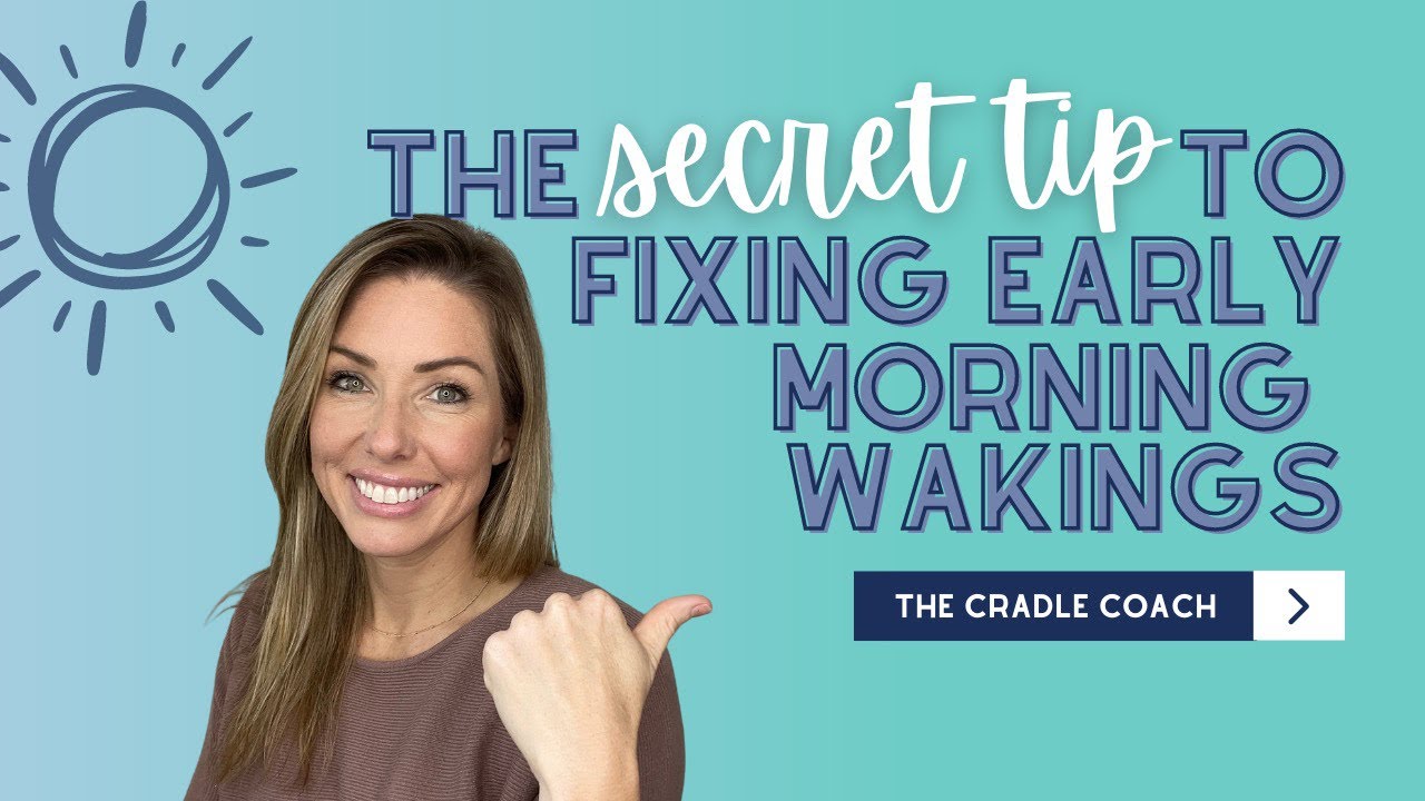 Here’s the SECRET TIP to Fix Early Morning Wakings! 🙌🏼