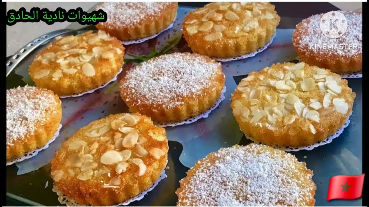 عندك بيضة وكأس فينو ‼️حضري أروع وأسهل وأسرع ميني بسبوسة كتحمق شكلا ومذاقا وهشاش كيذوبو فالفم👌 