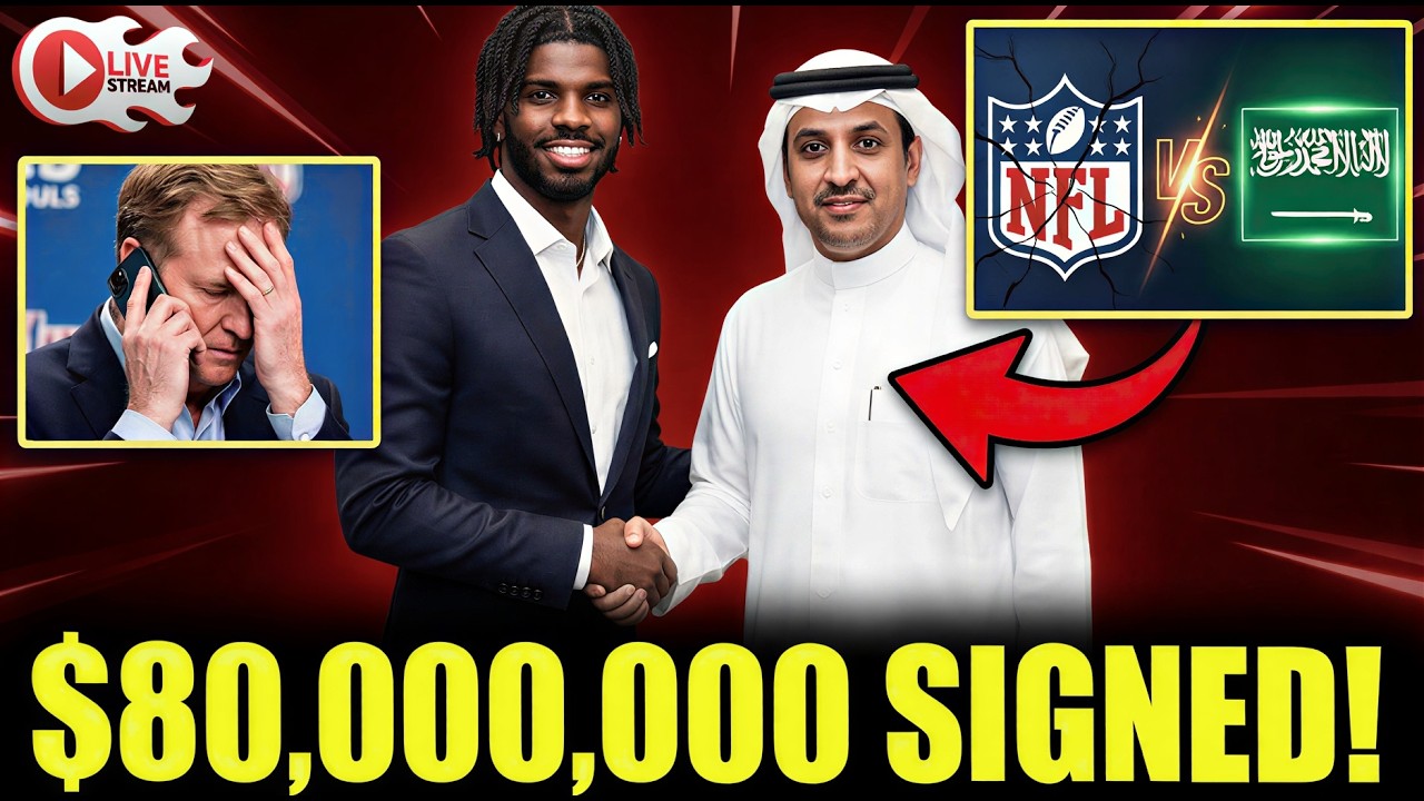 THE LOOPHOLE. Shedeur Sanders Signs $80M Saudi Deal Before NFL Contract! (Goodell Furious)