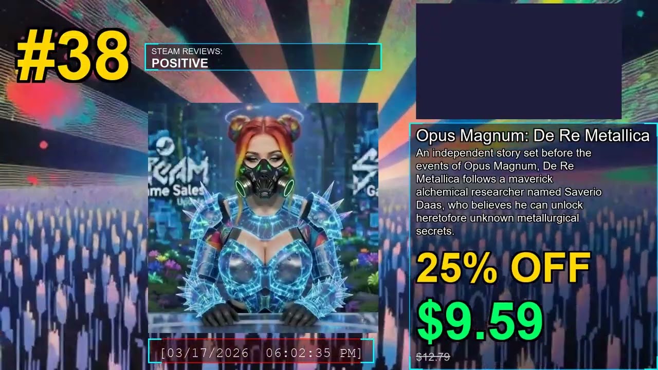 Top 31-40 Steam Game Deals - March 17, 2026