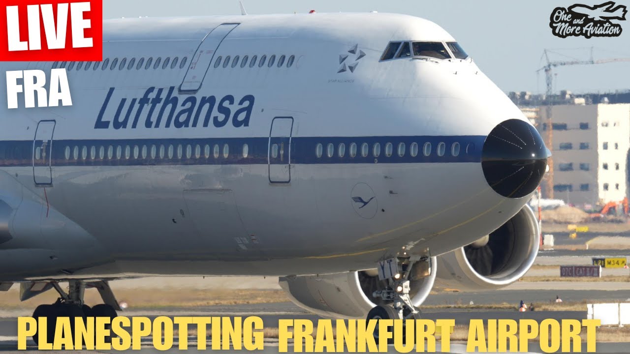 🔴Live Planespotting am Sonntag – Frankfurt Airport | Pilot Waves👋spontaner Besuch von Cpt. Kim 🛫👨‍✈️