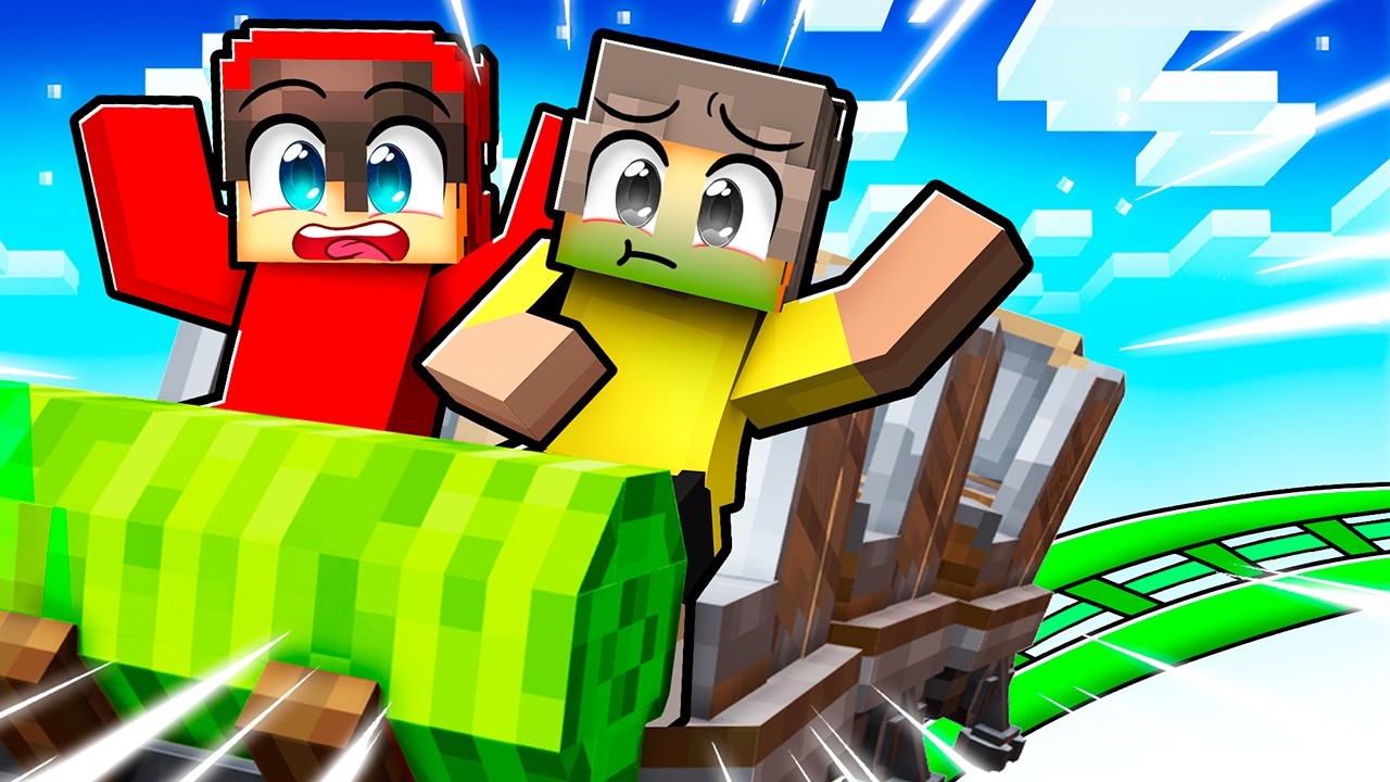 Minecraft, но я открываю тематический парк!