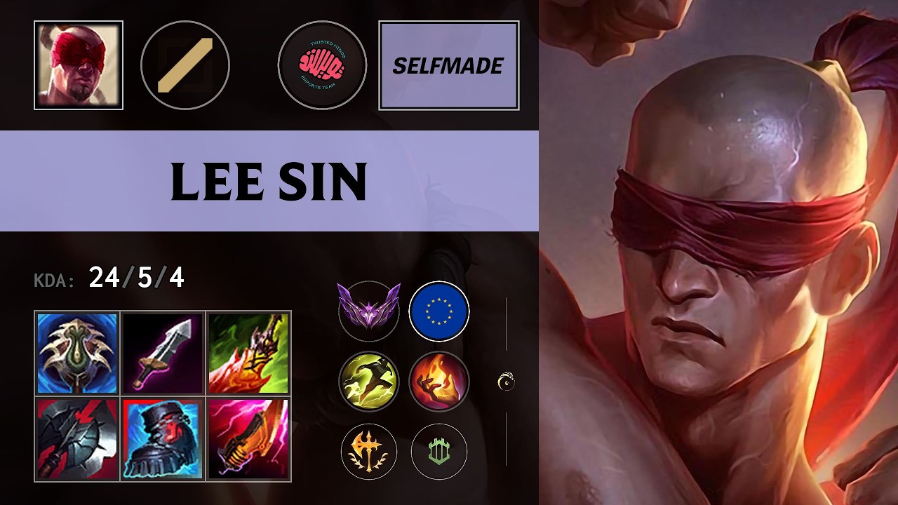 (TWIS Selfmade) Lee Sin Mid vs Viktor - EUW Master Patch 26.16