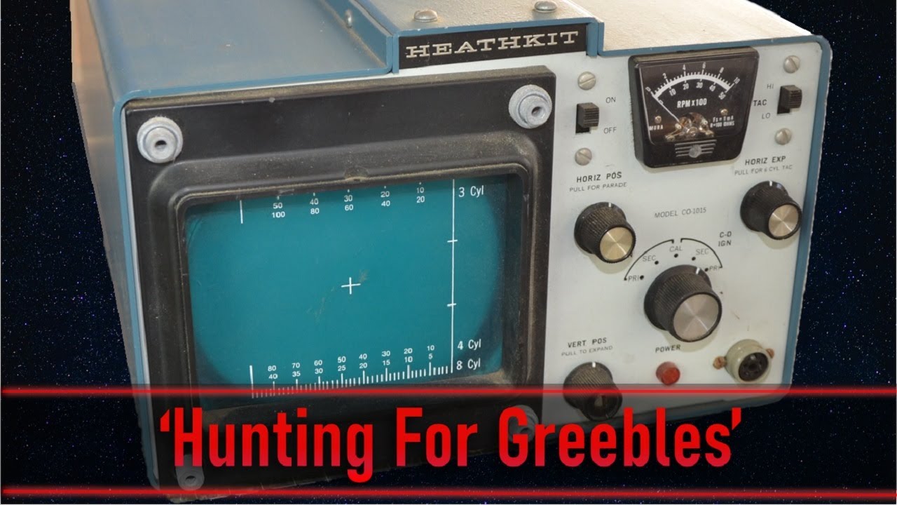 Heathkit Oscilloscope  Disassembly  |  Hunting For Greebles