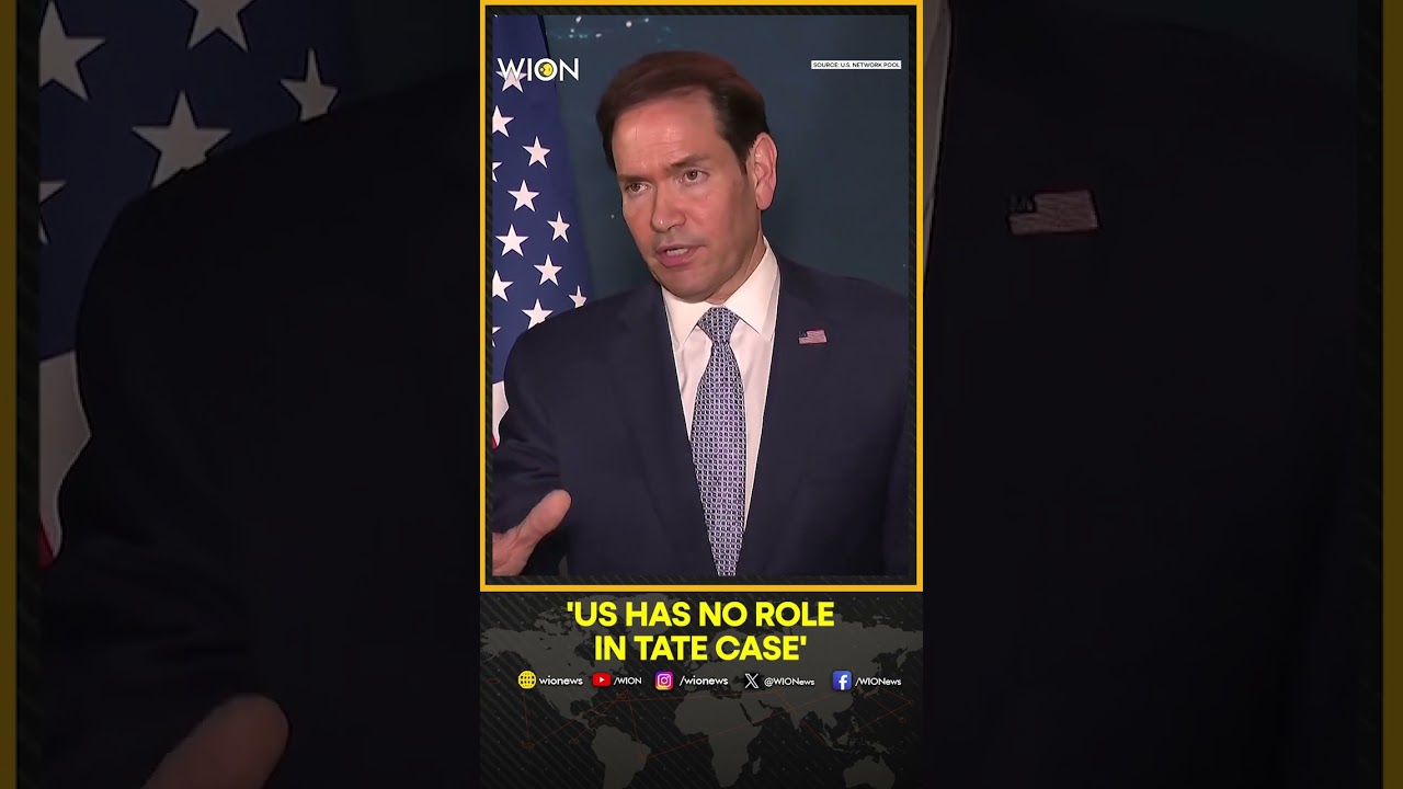 Marco Rubio Breaks Silence on Andrew Tate Extradition Case | US Denies Role in UK Legal Battle