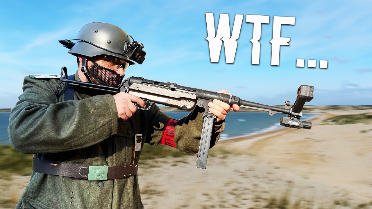 Upsetting Airsoft Players In GERMAN WW2 Airsoft Loadout!