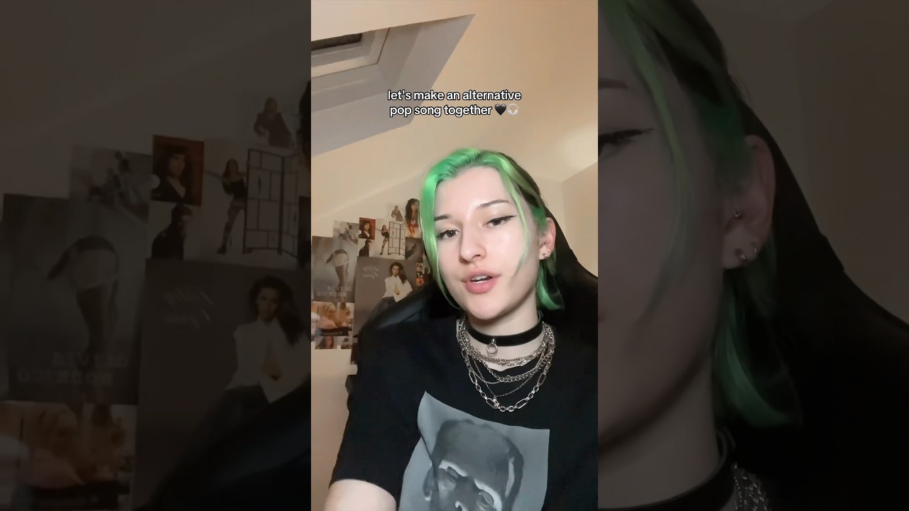 let&lsquo;s make an alternative pop song together 🖤🎧