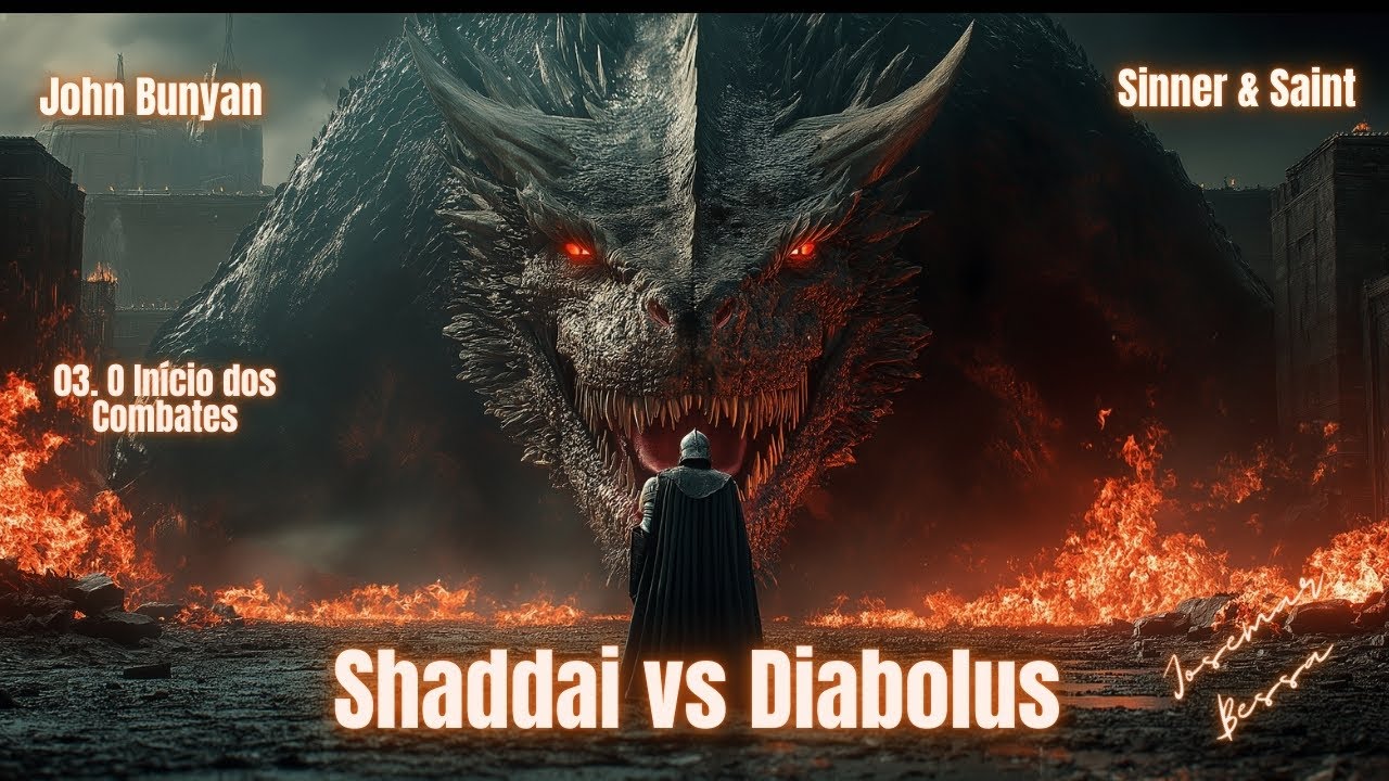 Shaddai versus Diabolus | 03 O início dos Combates| Sinner & Saint | John Bunyan ( 1628 - 1688 )