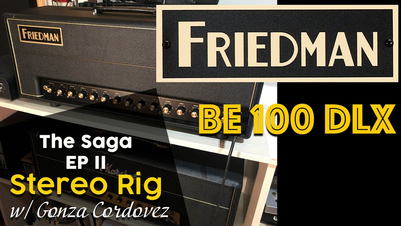 Friedman BE 100 DLX - Episode II - My Stereo Rig...How To!!!!