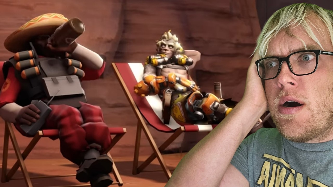 OVERWATCH PLAYER REACTS TO TF2 VS OVERWATCH FOR THE FIRST TIME