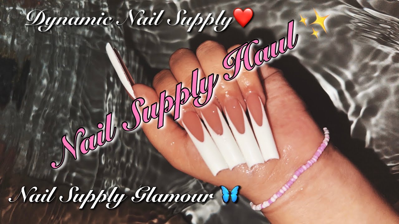 Acrylic Nail Supply Haul/ Dynamic Acrylic Swatches❤️✨