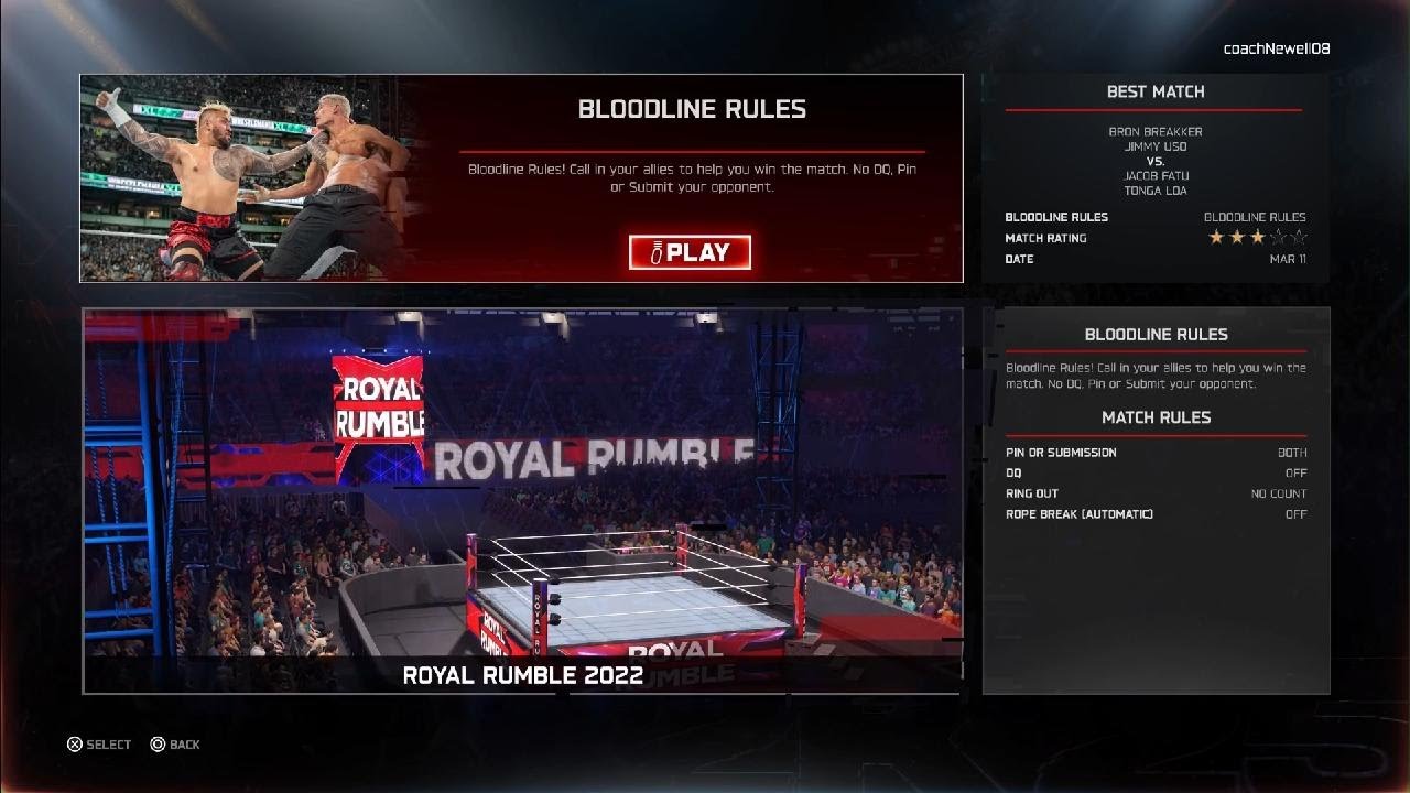 I lost my first two matches in WWE. 2K 25.