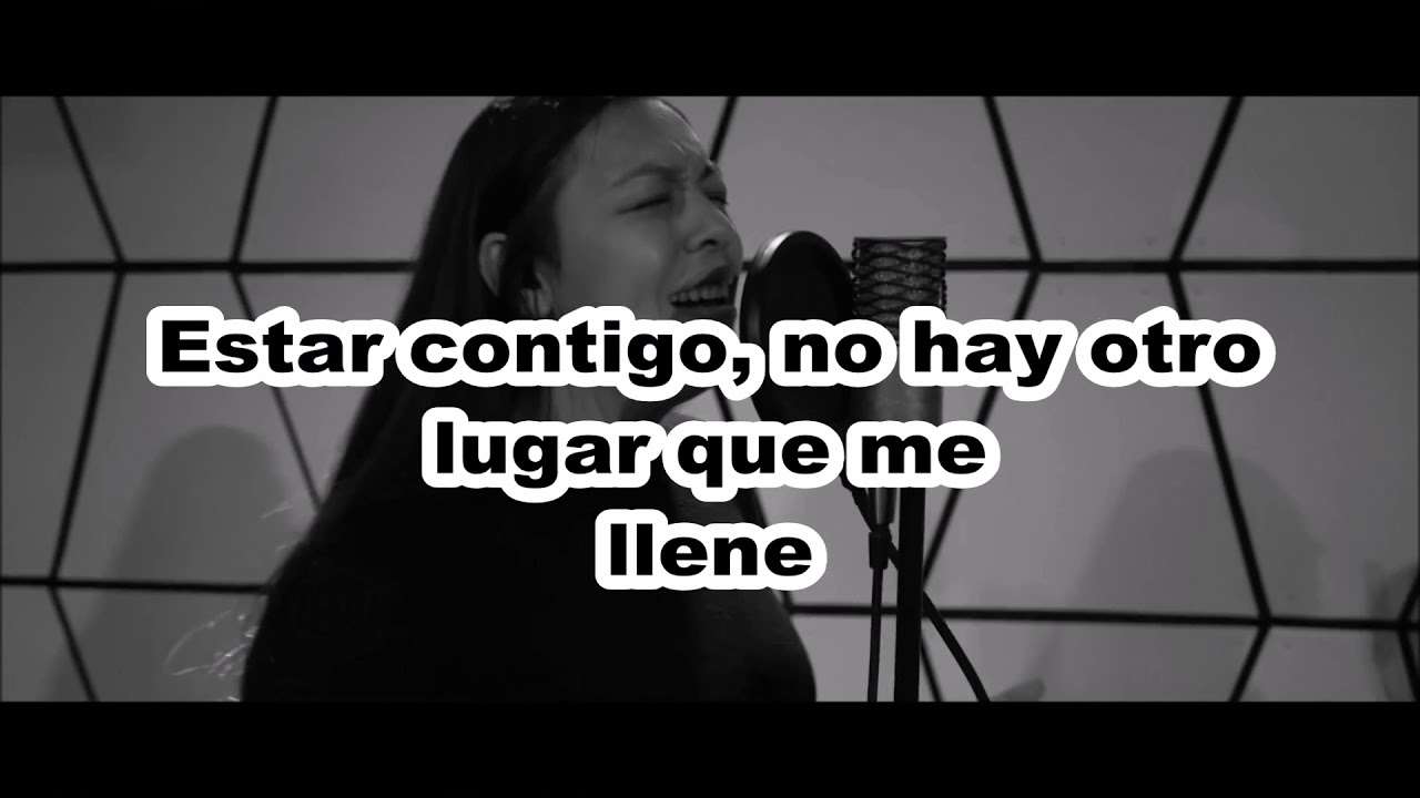 'Estar contigo' (Priscila Bueno) [Lyrics] - Caminando Bajo la Bendición de Dios