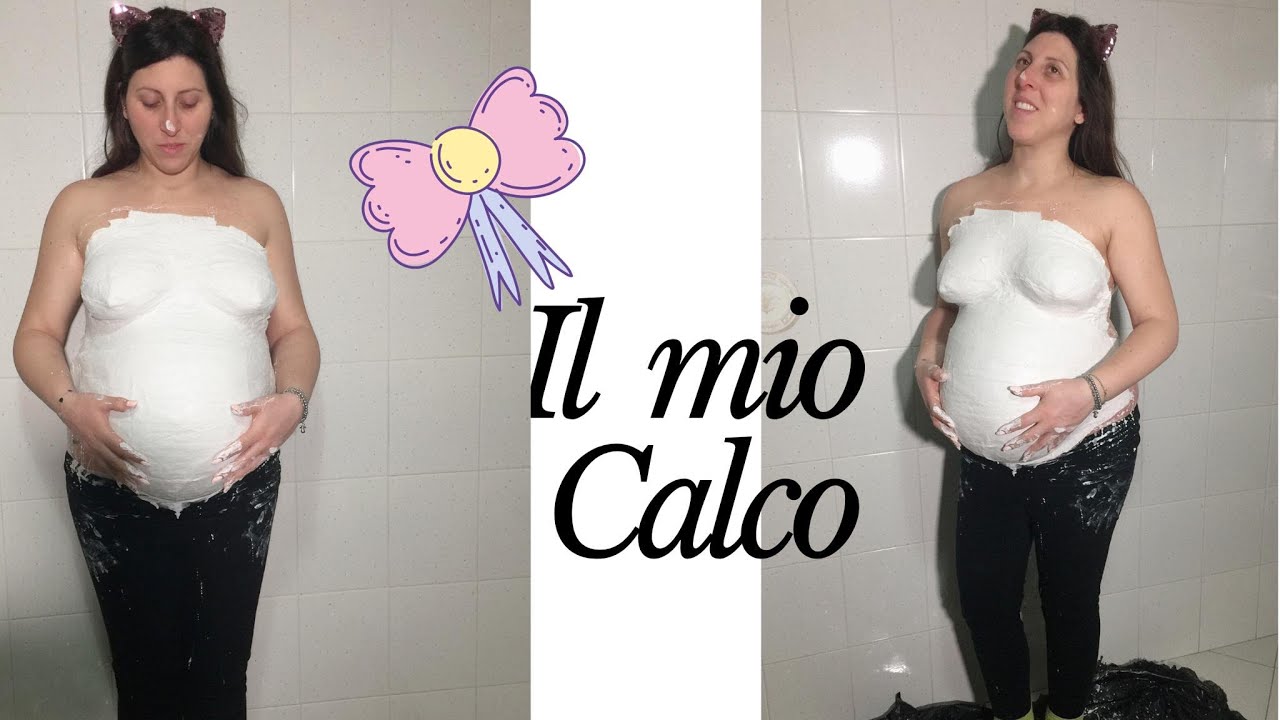Calco in gesso del mio pancione #PrimoStep || J.W. 🤰