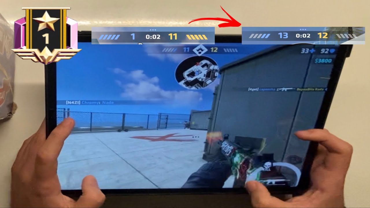 Critical Ops ELITE OPS RANKED HANDCAM but we COMEBACK