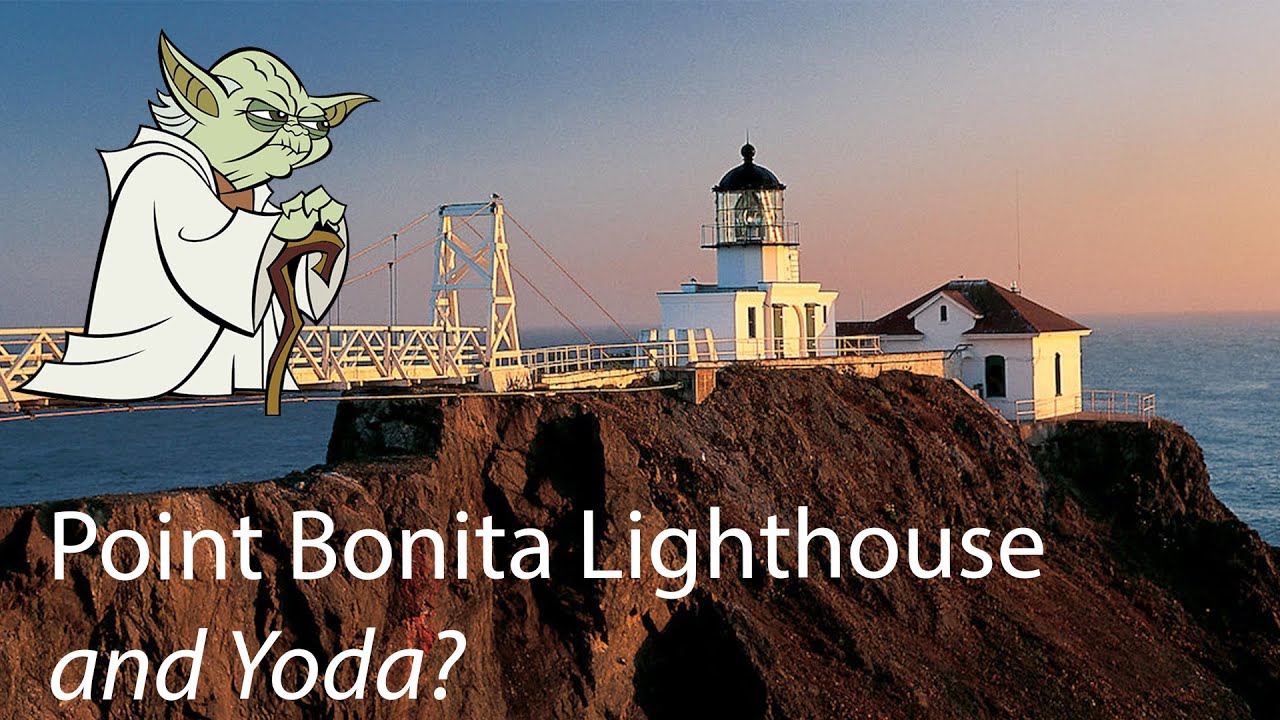 Exploring Point Bonita Lighthouse in San Francisco.. and Yoda?