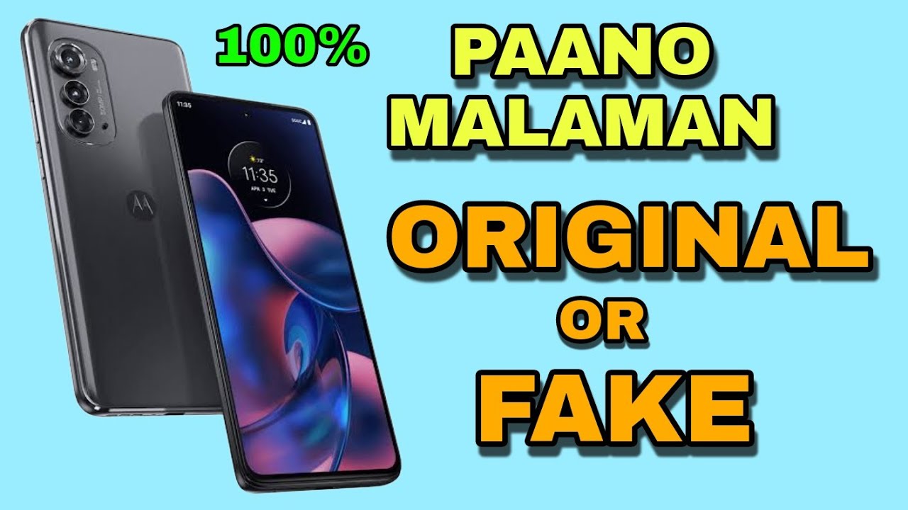 PAANO MALAMAN KUNG ORIGINAL OR FAKE ANG CELLPHONE MO | JOVTV