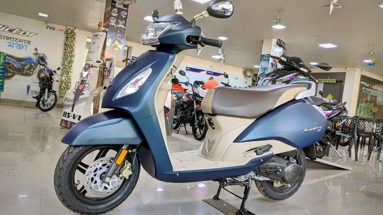 New TVS Jupiter ZX Disc i-touch Variant!! BS6 Update! New Features Detailed Review