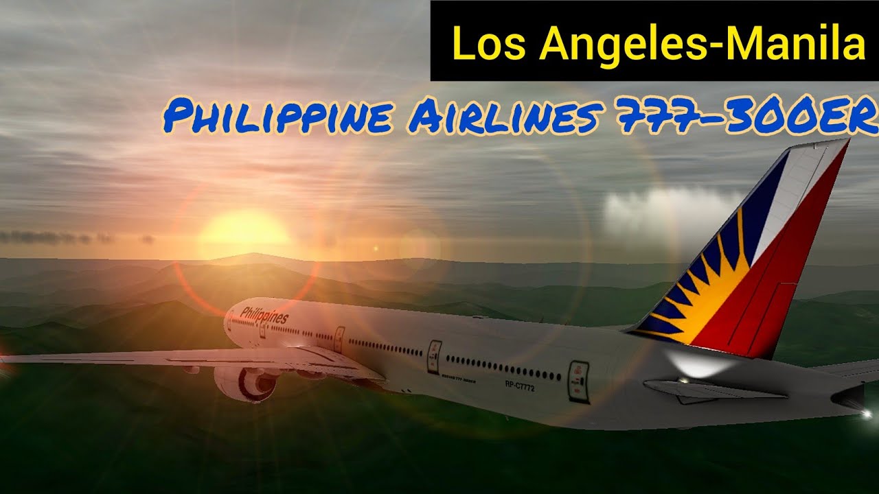 The scenery speaks for itself | Los Angeles (KLAX) to Manila (RPLL) | Philippine Airlines 777 | RFS