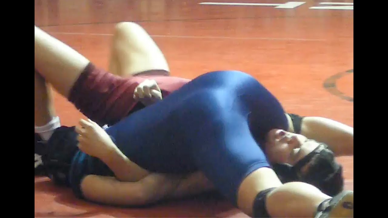 Girl dominated boy at WRESTLING. 2 Pins same match same opponent