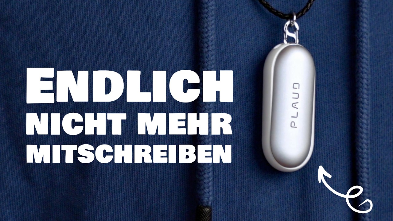 Krasse Arbeitserleichterung: Plaud NotePin
