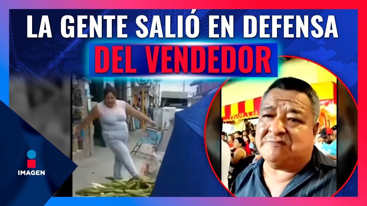 Lady Elotes se viraliza por tirarle el puesto a un vendedor de Veracruz | Zea