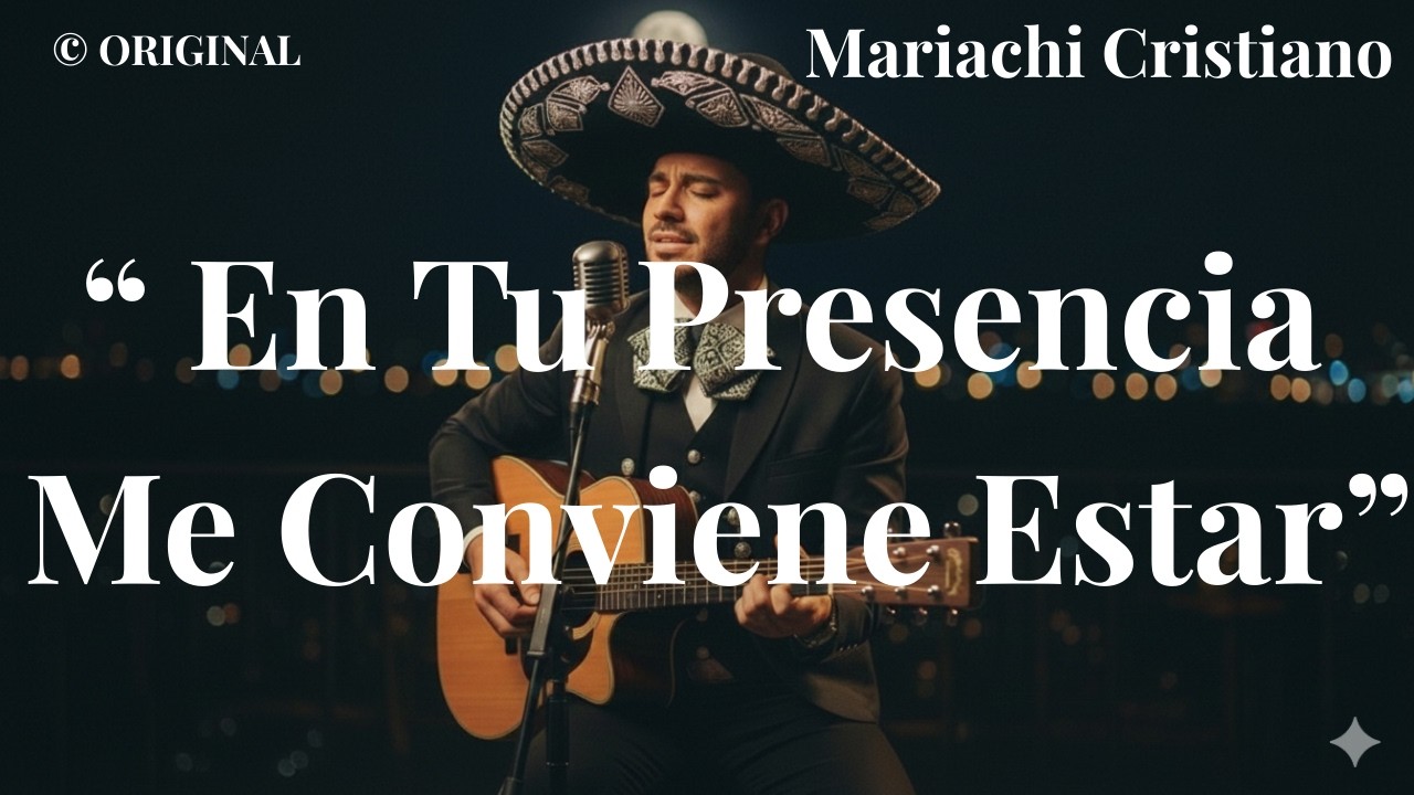 MARIACHI CRISTIANO | En Tu Presencia Me Conviene Estar | Vida Zoe Music