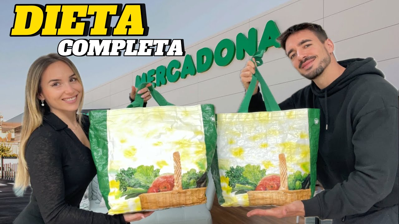 Nuestra DIETA al COMPLETO en MERCADONA