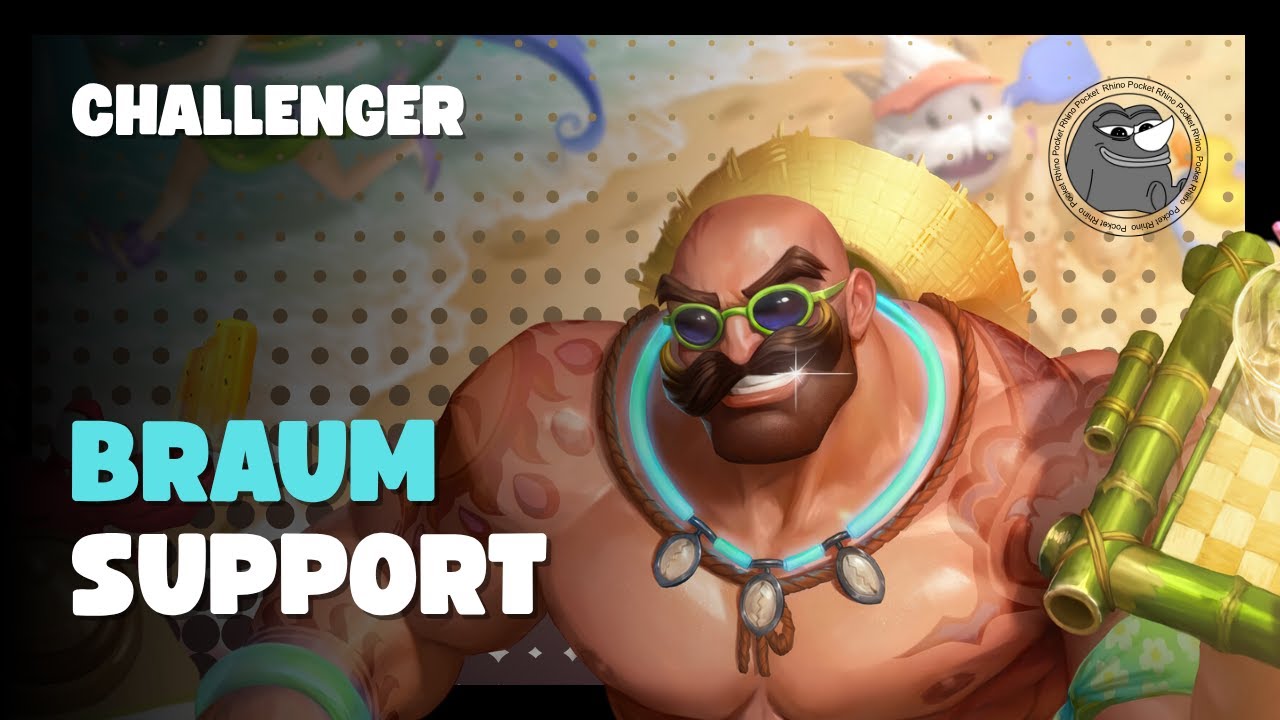 Поддержка Браума в режиме Challenger | S2025: обучающий игровой процесс, комментарии к игре 205