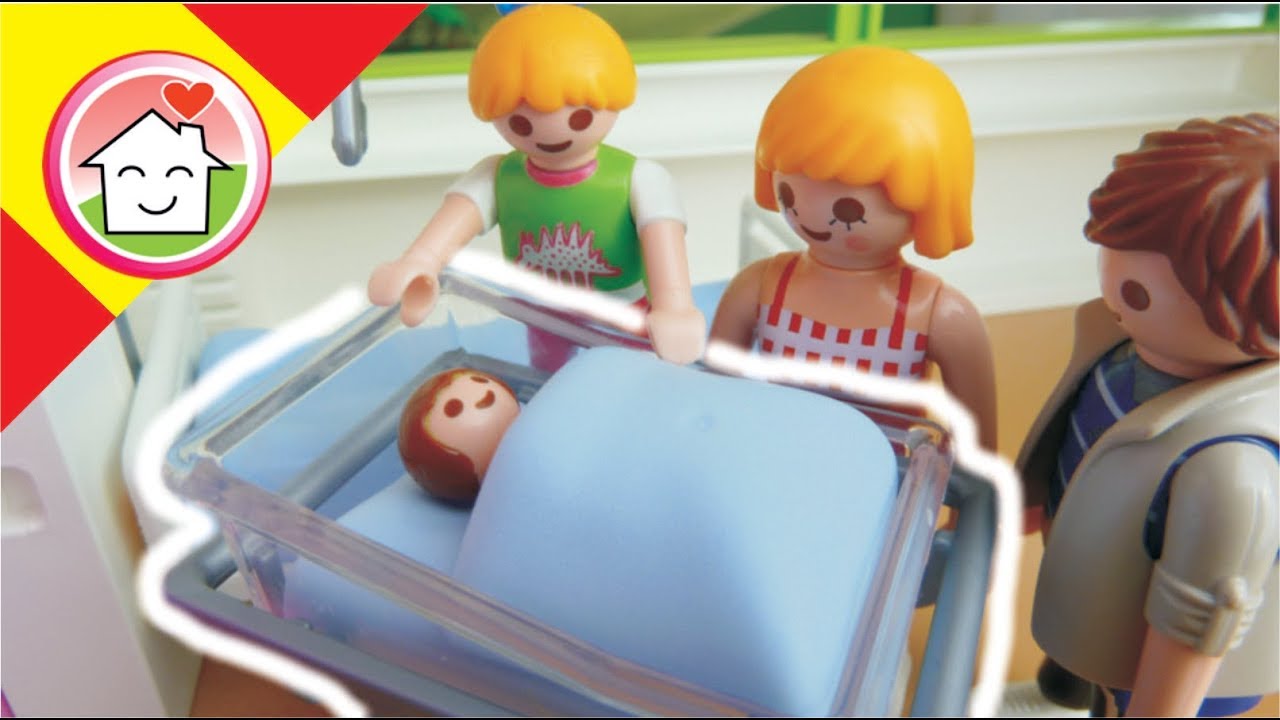 Playmobil en español El nacimiento de Anna / La Familia Hauser