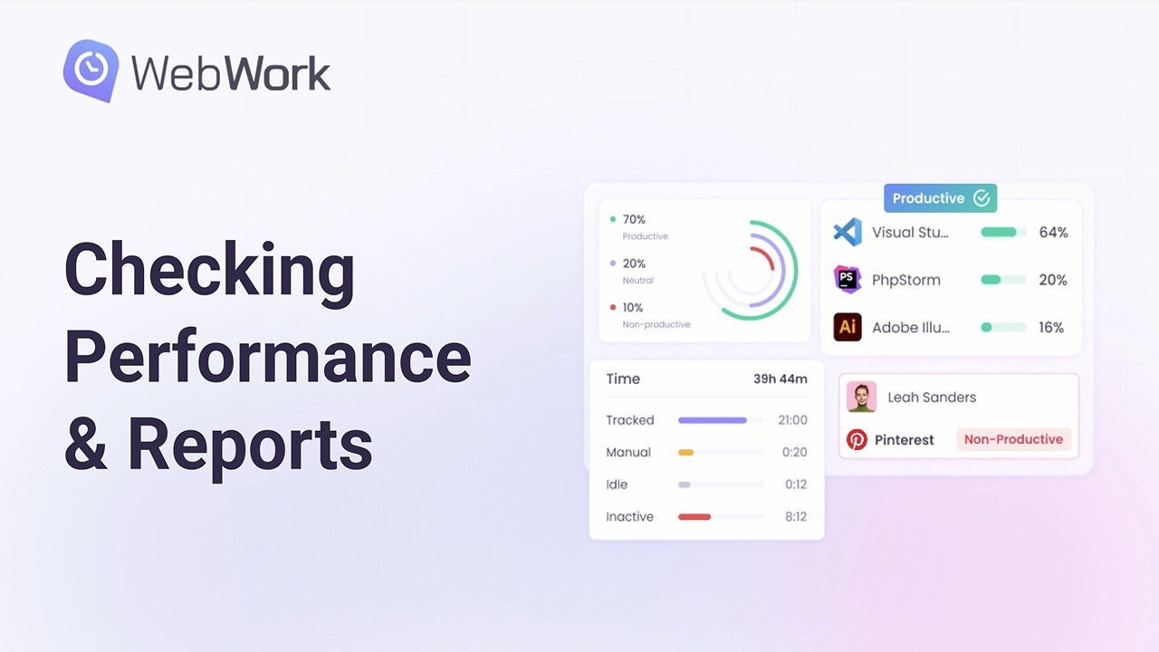 Checking Performance & Reports | WebWork Member Training