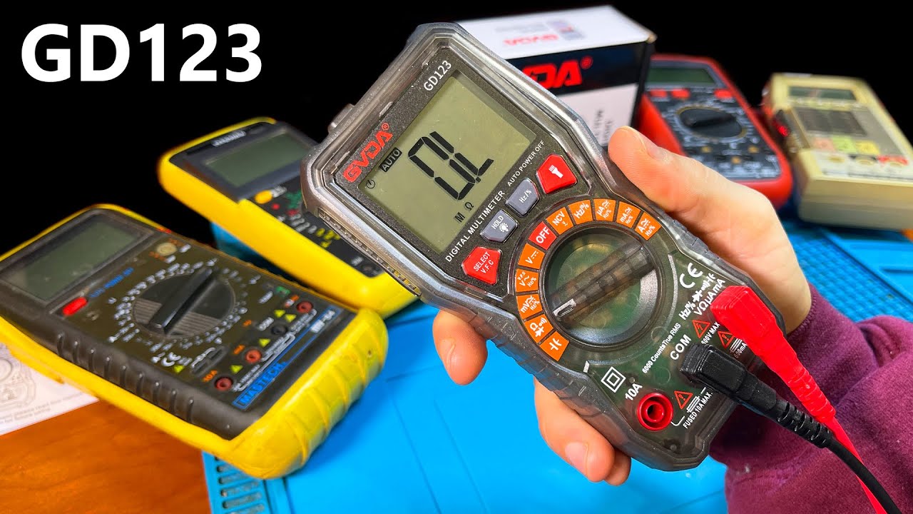 Мультиметр GVDA GD123. Чем так интересен? Лучший прибор для ремонтника!
