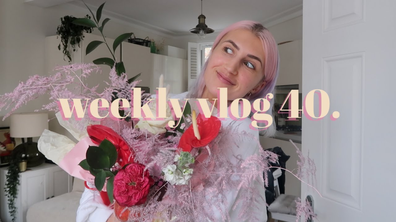 a week in my life in london: events, food & flowers?! | weekly vlog 40 💓