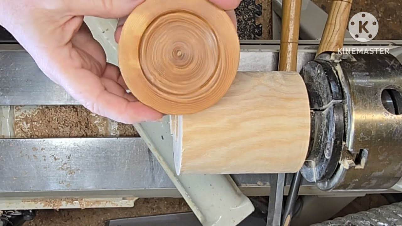 Точение ящика из ясеня