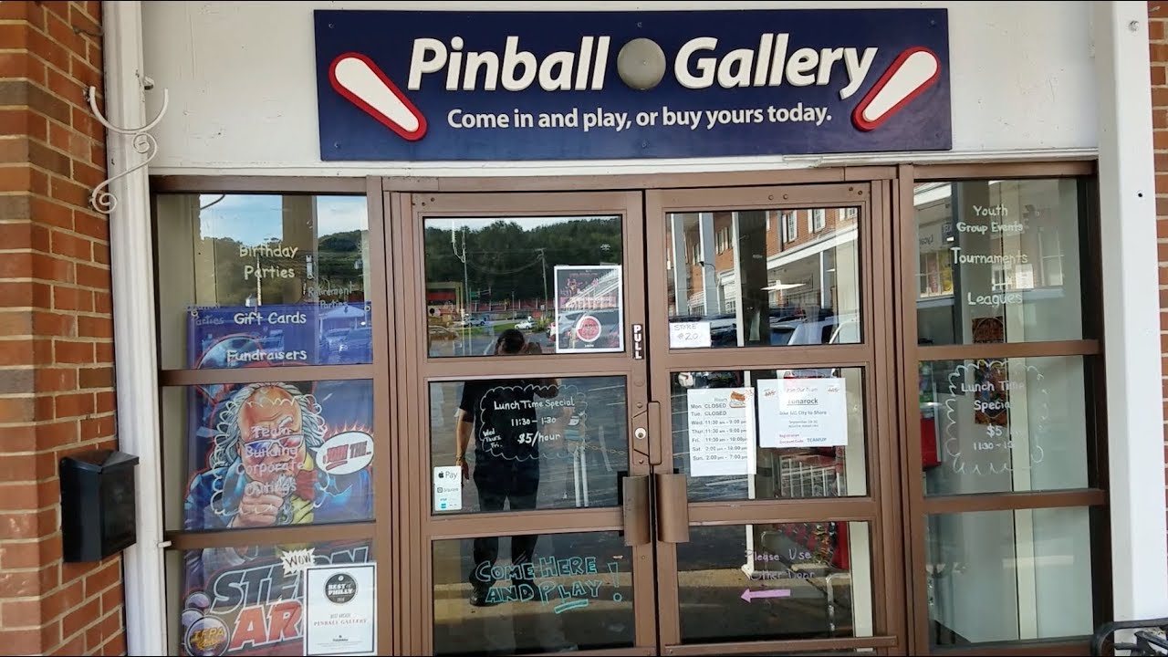 Pinball Gallery - Malvern PA - walk-through tour