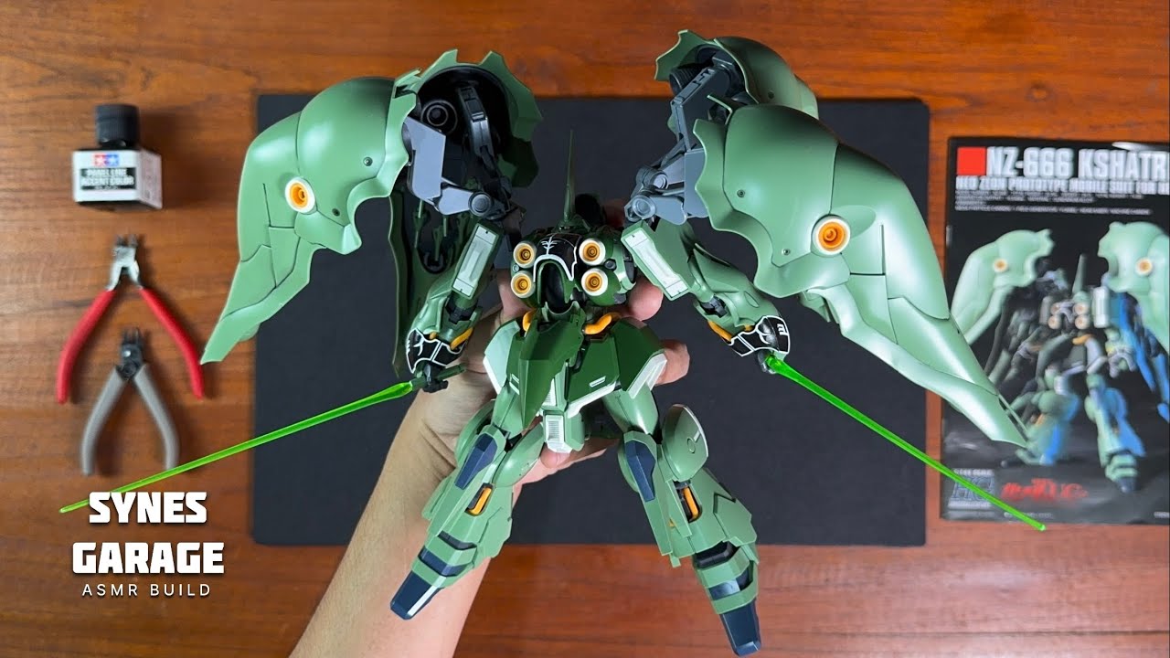 Kshatriya HG 1/144 | ASMR BUILD | Bandai