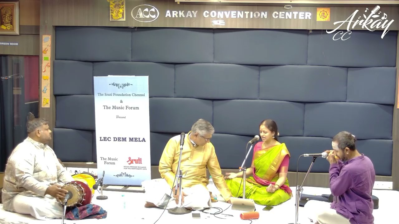 LecDem by Dr Sunder | Sivapuranam | Music Forum | Sruti Foundation Chennai | Arkay Dec 2025