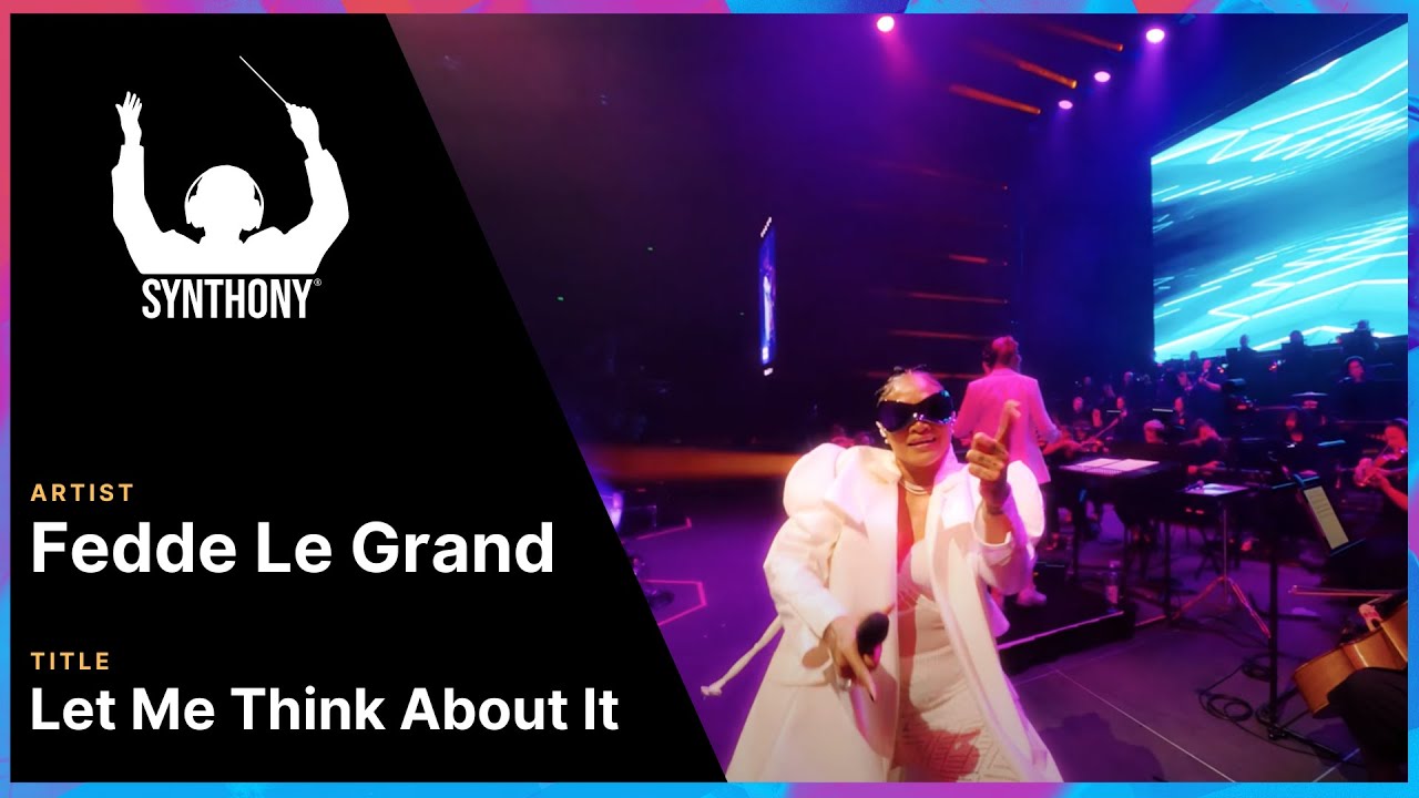 SYNTHONY - Fedde Le Grand 'Let Me Think About It' (Live in Melbourne 2024) | ProShot 4K