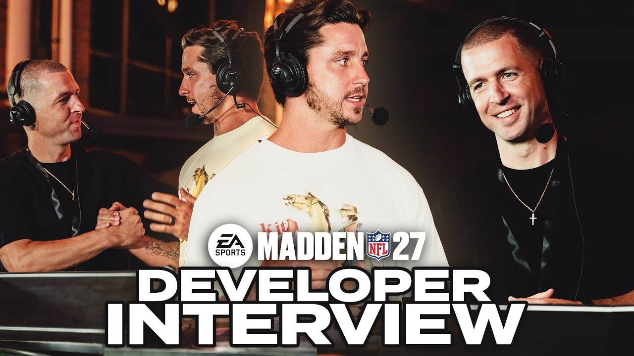 Эксклюзивное интервью с разработчиком Madden 27 Скоттом О'Галлахером!