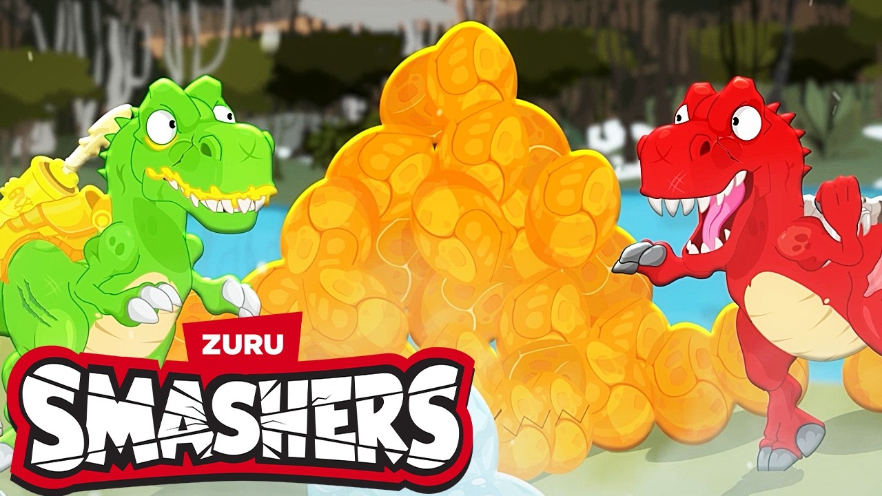 Las Misiones de Rescate de Huevos Más Grandiosas 🥚🚀 | Caricaturas para niños | SMASHERS En Español
