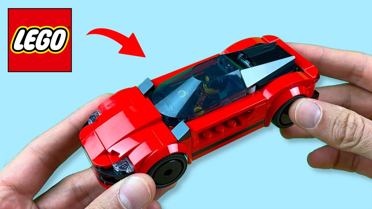 Building the LEGO City Sports Car