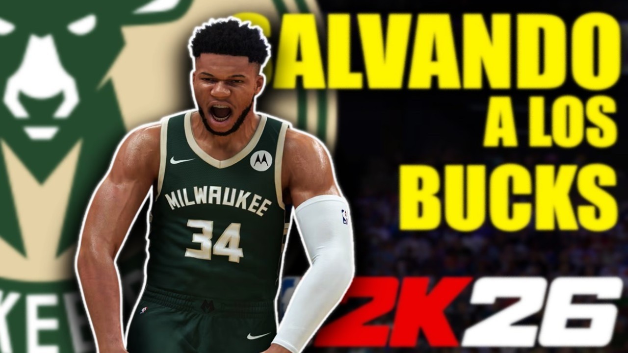 CONVENCIENDO a Giannis Antetokoumpo de QUEDARSE en Milwaukee Bucks 🚨⌛ NBA 2k26 @Maxi YT Basket - NBA en español