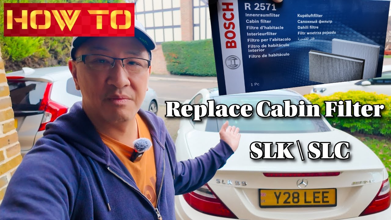 КАК: Замена салонного фильтра | Mercedes SLK и SLC (R172) 2011–2020