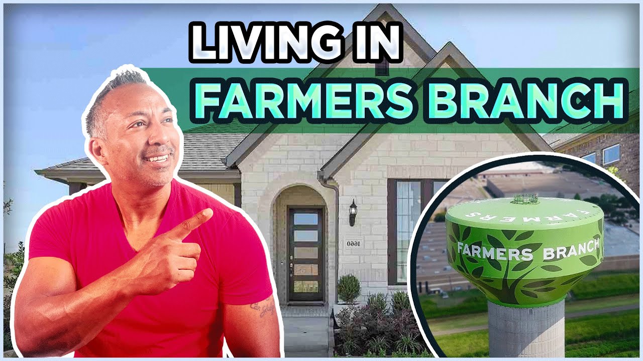 Living in Farmers Branch, Texas - Dallas Best Suburb? Move to TX