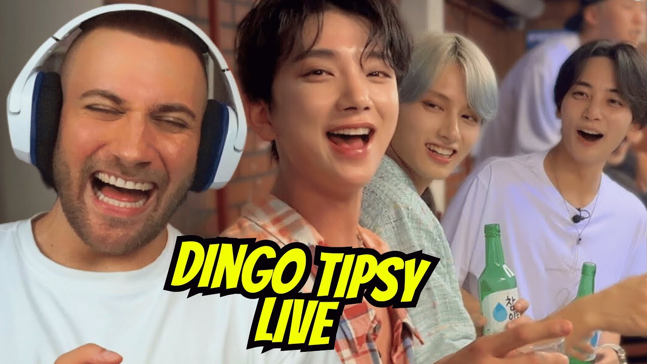 *DRUNK SEVENTEEN* SEVENTEEN - TIPSY LIVE DINGO MUSIC - REACTION