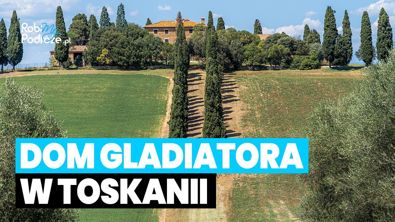 DOM GLADIATORA i San Quirico d'Orcia - Cześć Toskania Daily Vlog #5