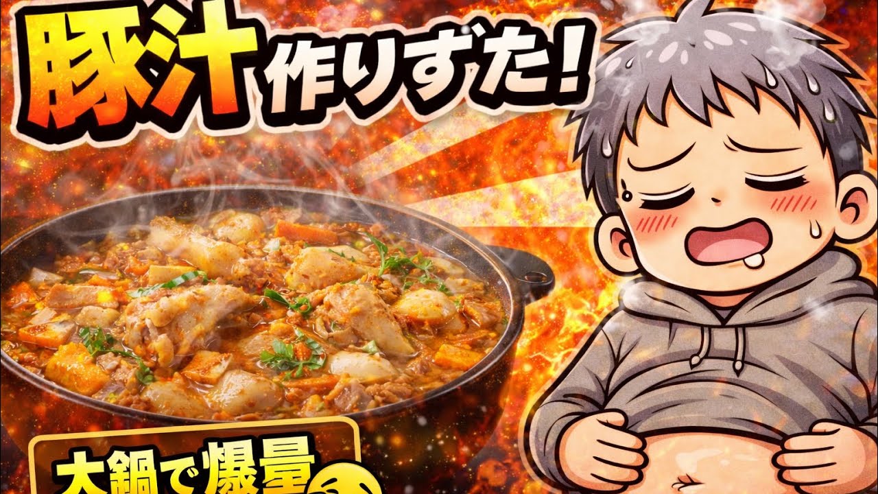 豚汁作りすぎだ！！