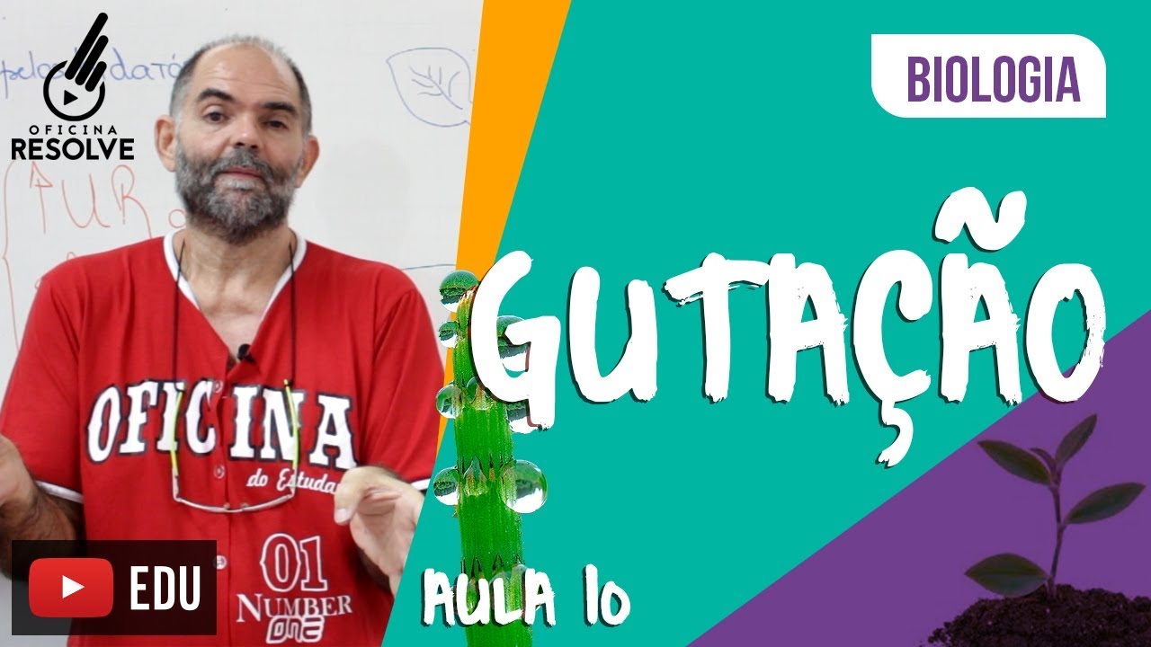 Gutação: Tecidos, condução, transporte  perda d’ água líquida  nas plantas..