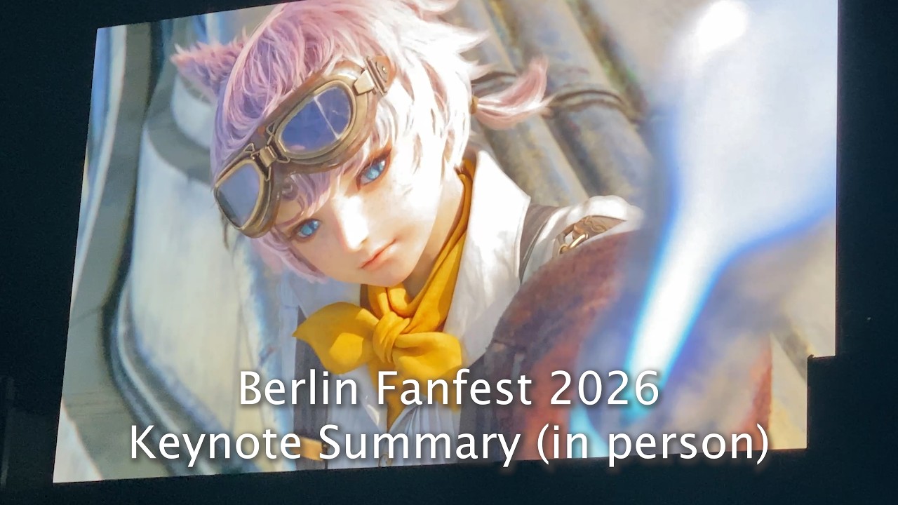 FFXIV: Обзор выступления на Fanfest EU в Берлине (личные впечатления)