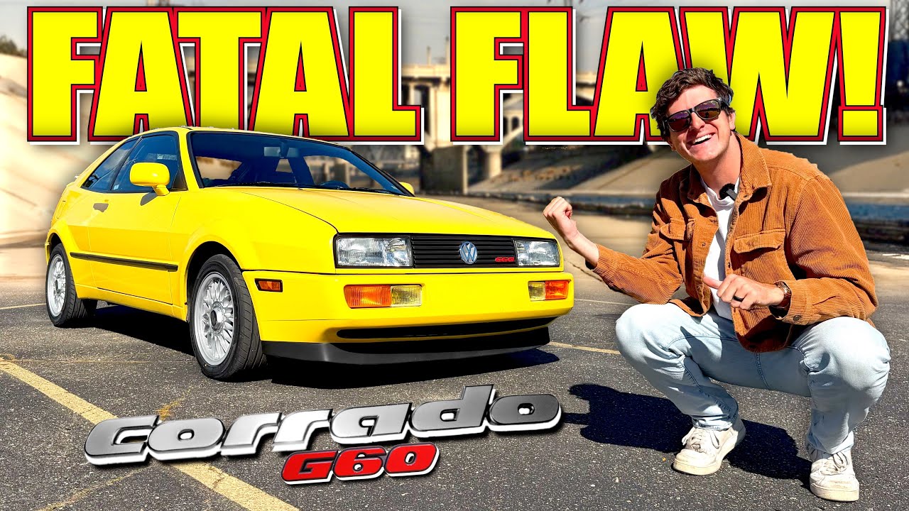 VW Corrado G60 — забытое спортивное купе с наддувом, о существовании которого вы даже не подозрев...